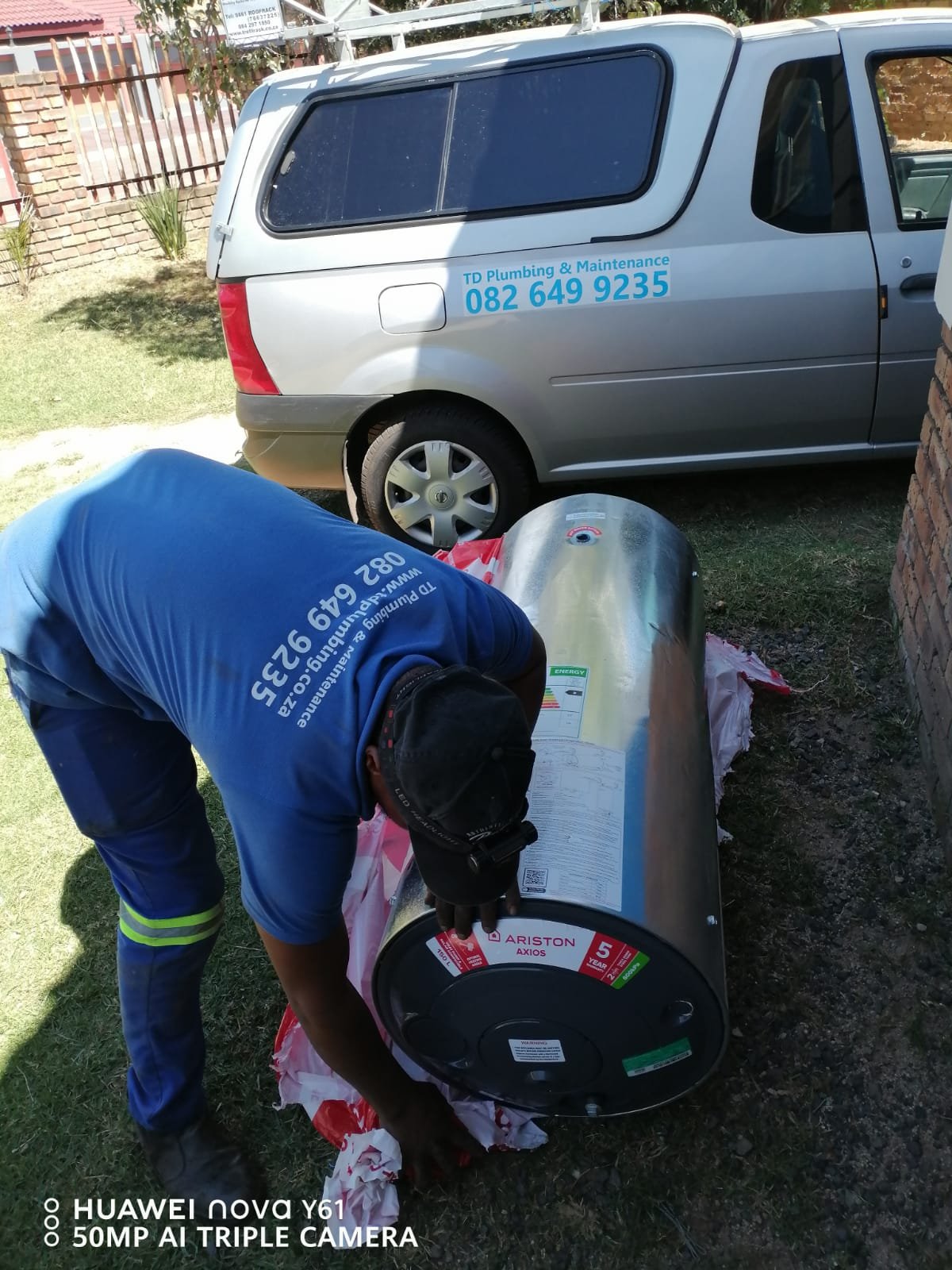 Residential plumbing repair work in Johannesburg